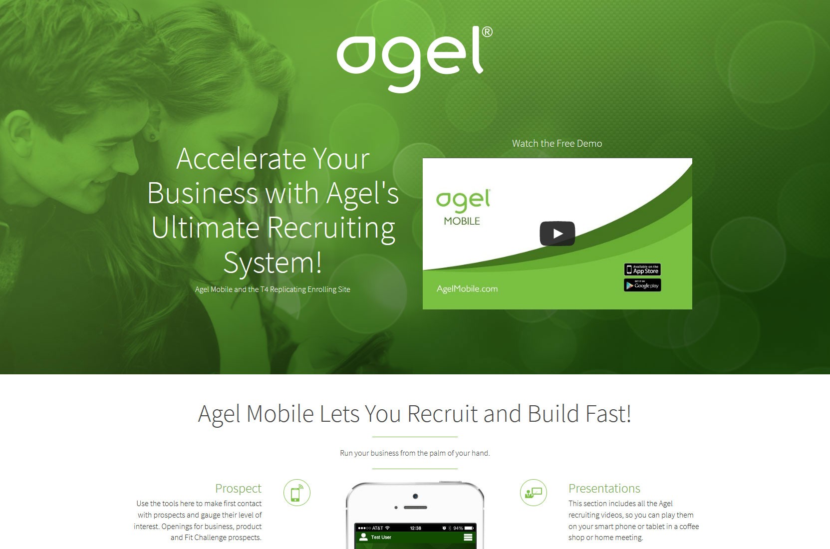Agel Mobile site